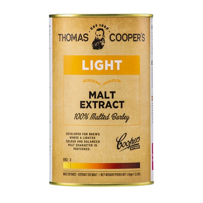 COOPERS 1.5kg LIGHT LIQUID MALT