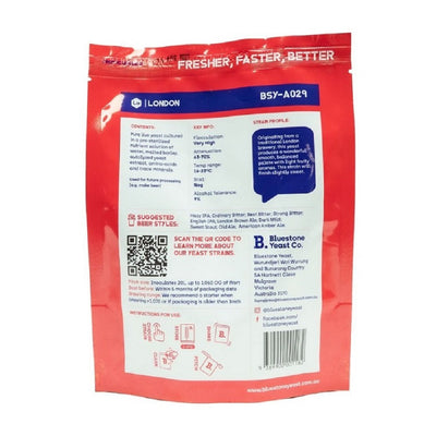 LONDON BLUESTONE LIQUID YEAST