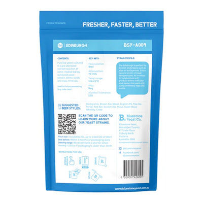 EDINBURGH BLUESTONE LIQUID YEAST