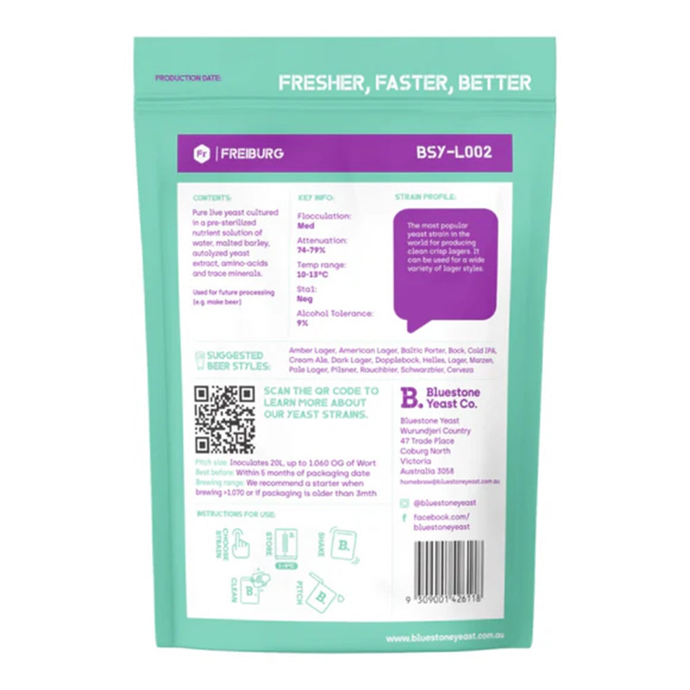 FREIBURG BLUESTONE LIQUID YEAST