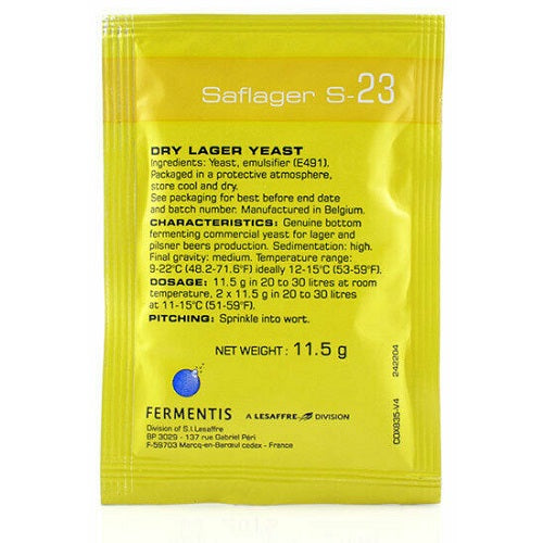 YEAST S-23 SAFLAGER