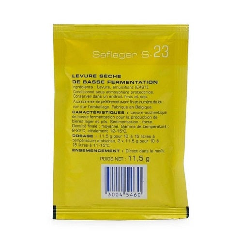 YEAST S-23 SAFLAGER