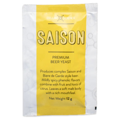 CELLARSCIENCE - SAISON ALE YEAST 12gm
