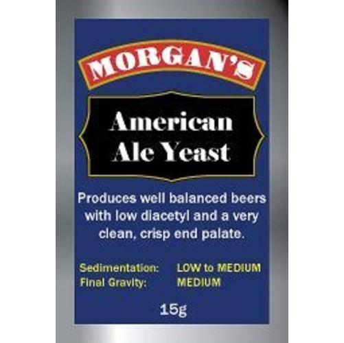 YEAST AMERICAN ALE 15gm MORGANS