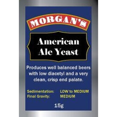 YEAST AMERICAN ALE 15gm MORGANS