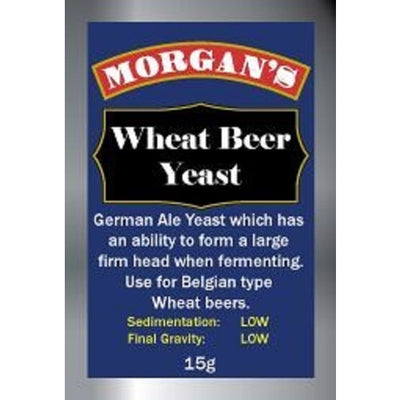 YEAST WHEAT BEER 15gm MORGANS