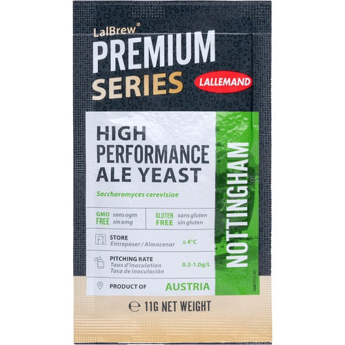 LALLEMAND NOTTINGHAM ALE YEAST 11gm