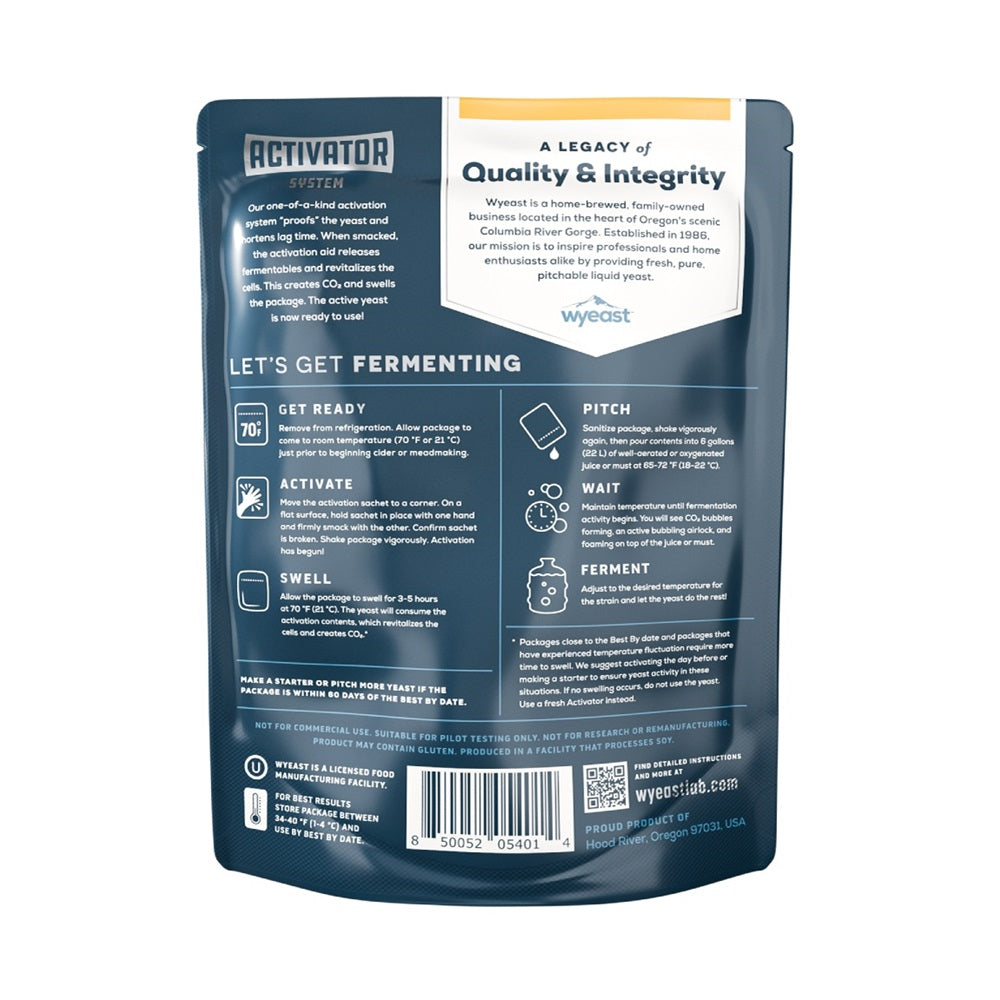 WYEAST - 4184 SWEET MEAD LIQUID YEAST