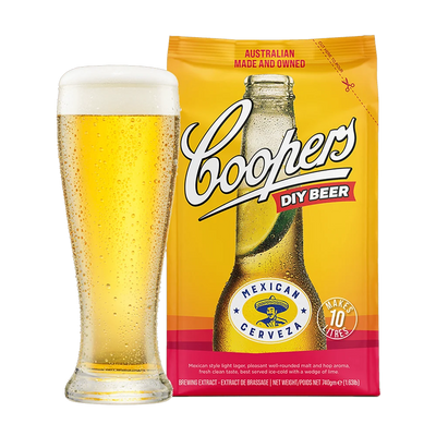 SMALL BATCH COOPERS MEXICAN CERVEZA