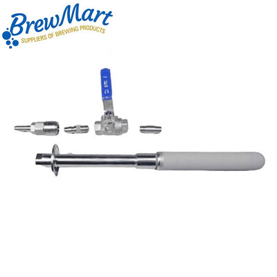 CARBONATION STONE ASSEMBLY - TRI CLAMP