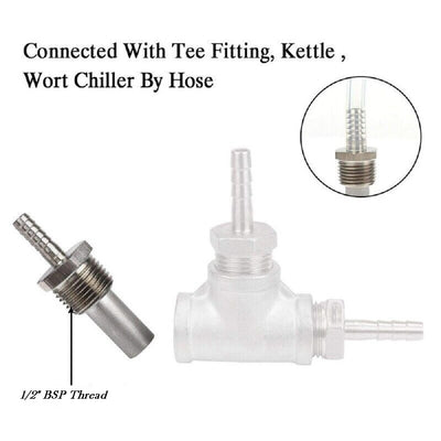 AIR STONE & 1/2" BSP BARB