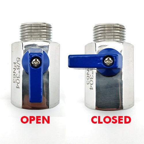 COUPLER BALL VALVE - 5/8