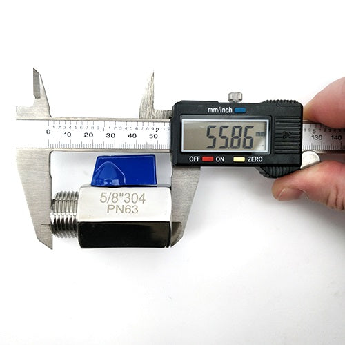 COUPLER BALL VALVE - 5/8