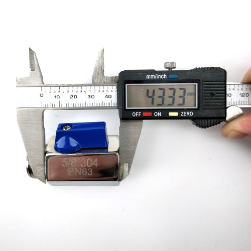 COUPLER BALL VALVE - 5/8