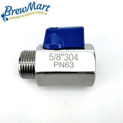COUPLER BALL VALVE - 5/8