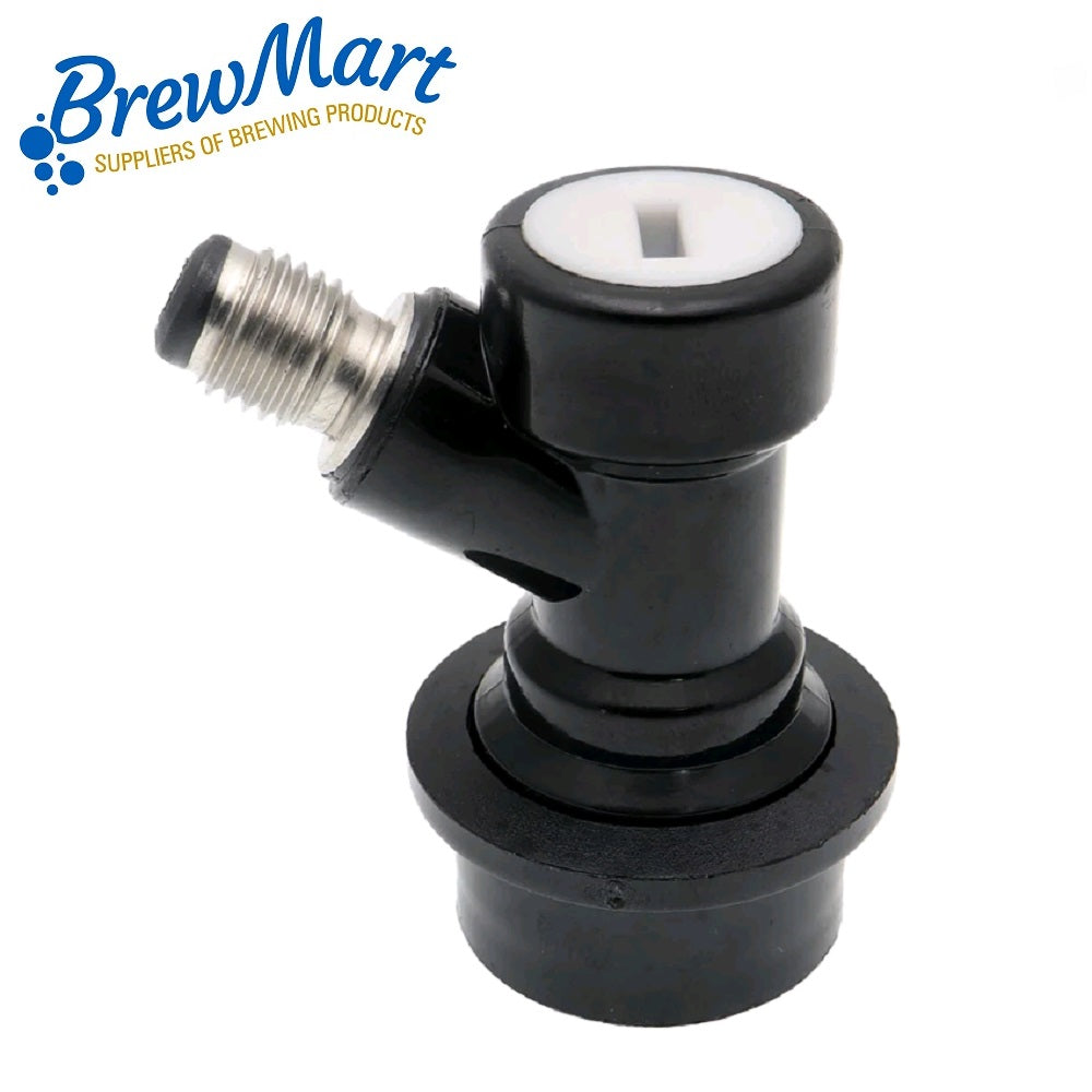 DISCONNECT BEER THREADED BLACK