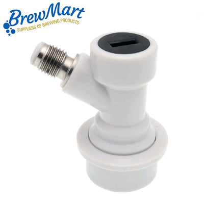 DISCONNECT GAS THREADED GREY