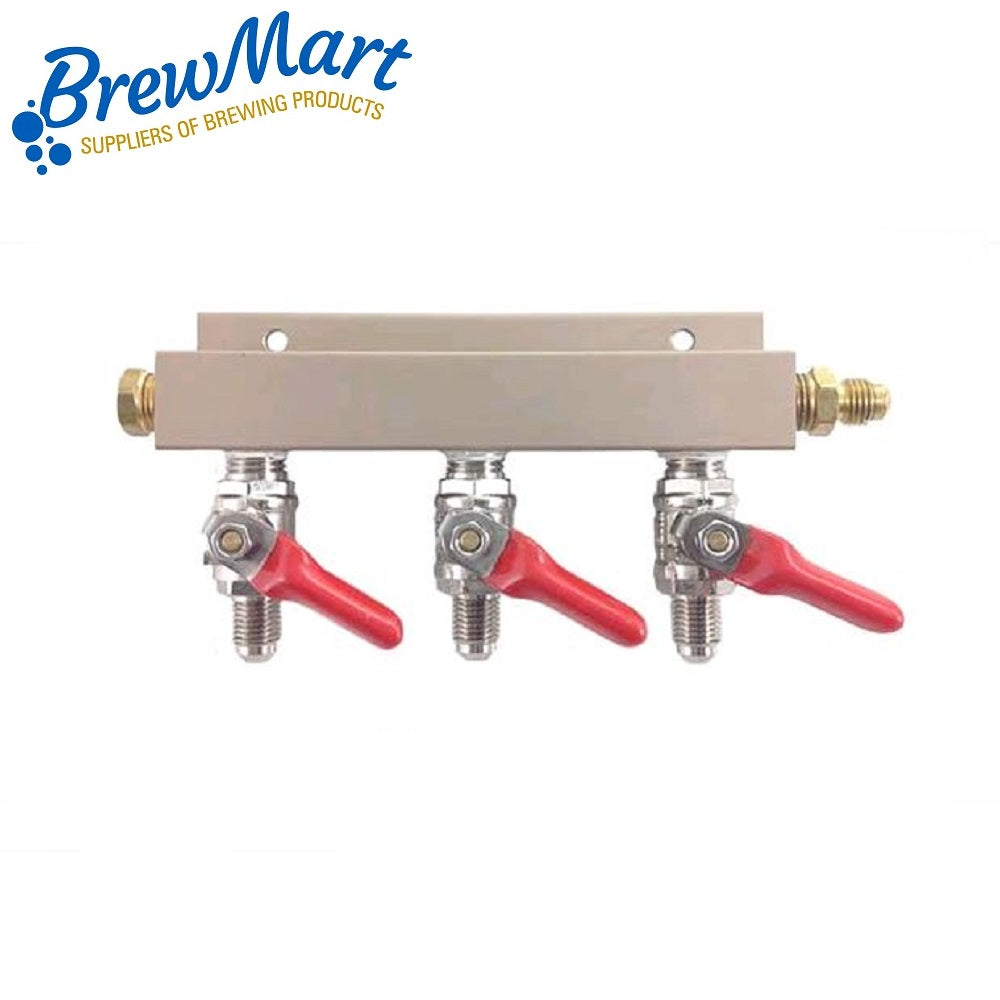 GAS MANIFOLD - 3 WAY MFL
