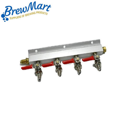 GAS MANIFOLD - 4 WAY MFL