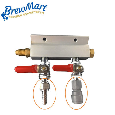 GAS MANIFOLD - 4 WAY MFL