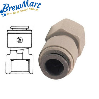 JG 3/8" to 3/8" BSPF