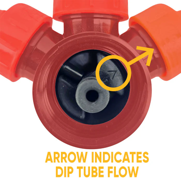 PET BOTTLE TAPPING HEAD GEN2 BLACK ELBOW INSERT