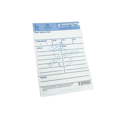 KEG BEVERAGE TAG x 10