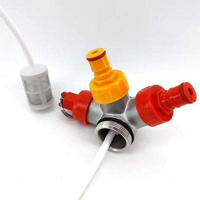 MINI KEG LOW PROFILE SS TAPPING HEAD