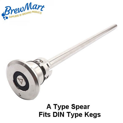 KEG SPEAR - A TYPE - DIN LONG - 30/50 litre