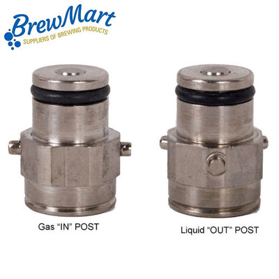 KEG POST - GAS PINLOCK