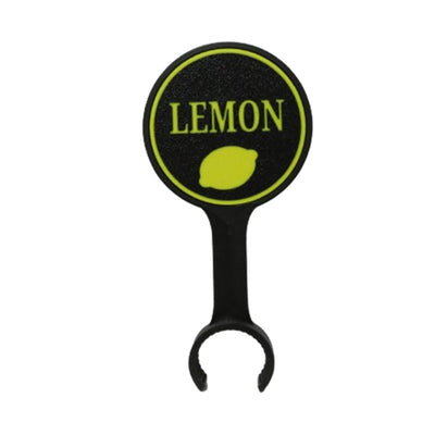 MEDALLION - DECAL BADGE AND HOLDER - LEMON