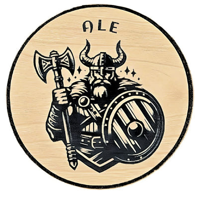 TAP HANDLE WOOD GRAIN INSERT - ALE