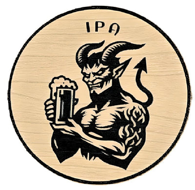 TAP HANDLE WOOD GRAIN INSERT - IPA
