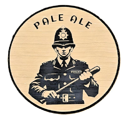 TAP HANDLE WOOD GRAIN INSERT - PALE ALE