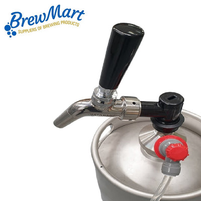 PARTY TAP - FLOW CONTROL with PLASTIC DISCONNECT