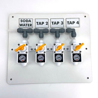 GAS BOARD - 4 OUTLET