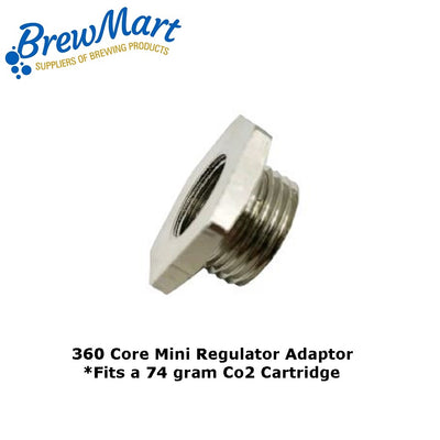 MINI CORE REGULATOR ADAPTOR FOR 74gm CARTRIDGE