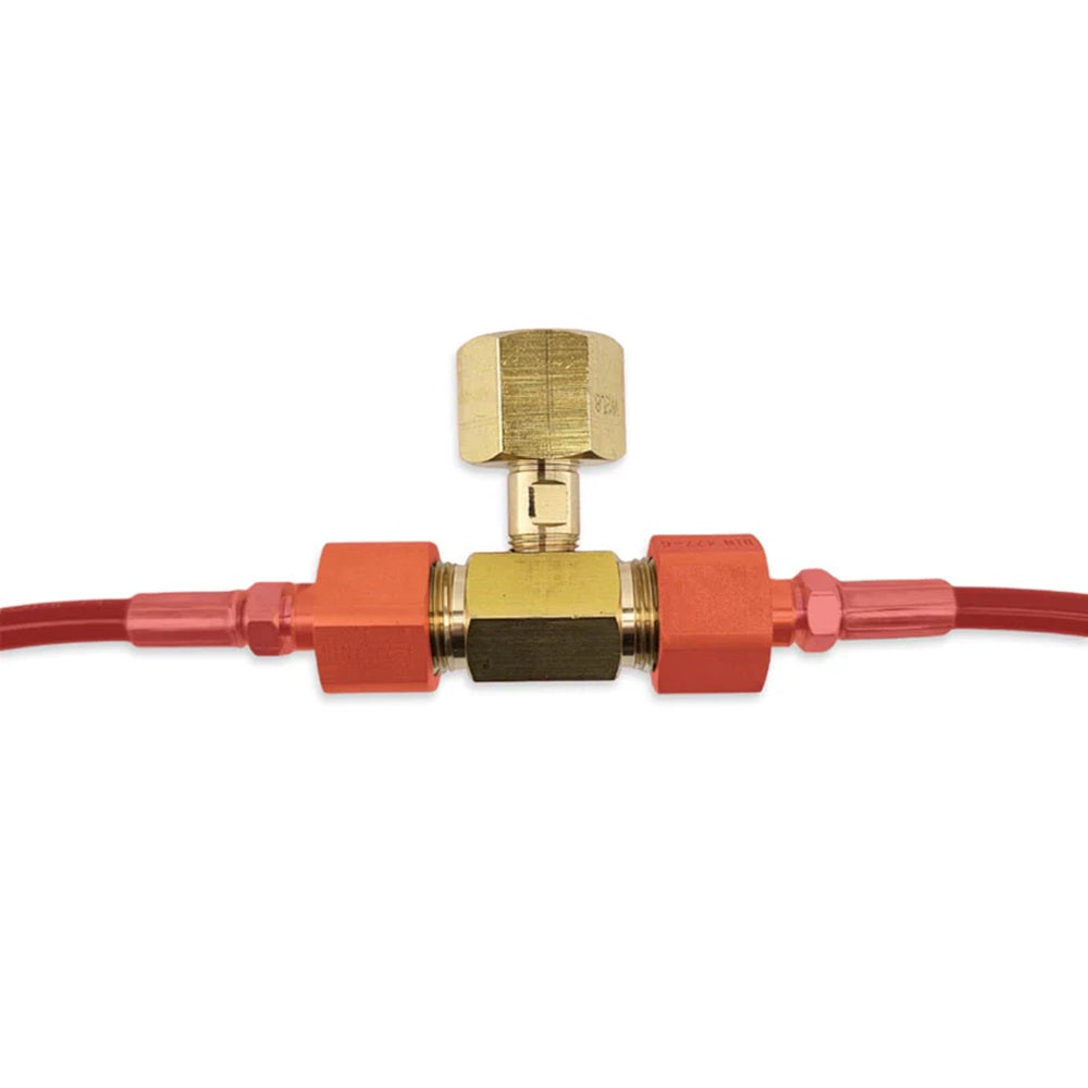 CO2 GAS BOTTLE - 3 WAY ADAPTOR - TYPE 30