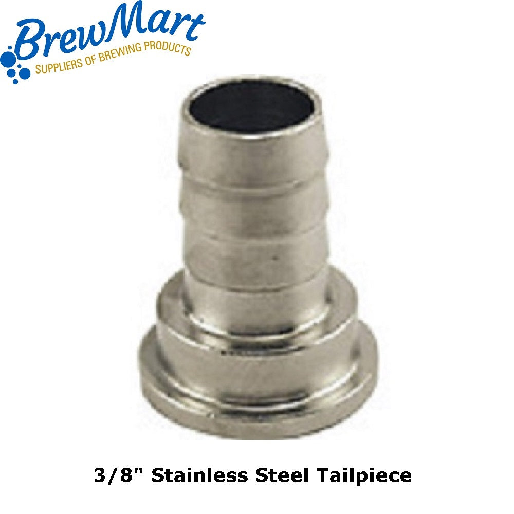 TAILPIECE SS 3/8