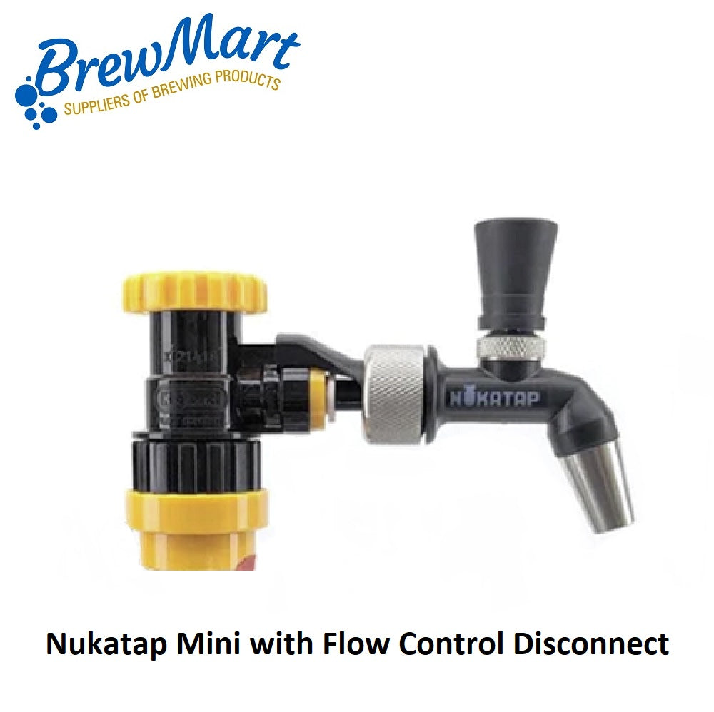 NUKATAP MINI WITH FLOW CONTROL DISCONNECT