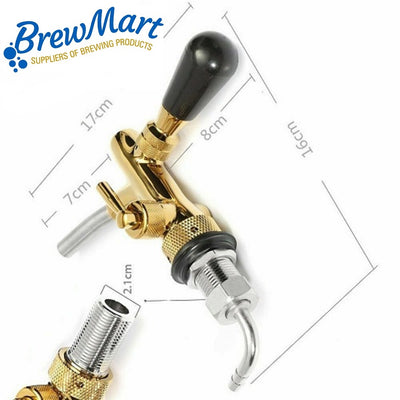 TAP - FLOW RESTRICTOR - GOLD