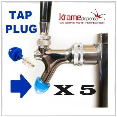 TAP HYGIENE PLUG & BRUSH x 5