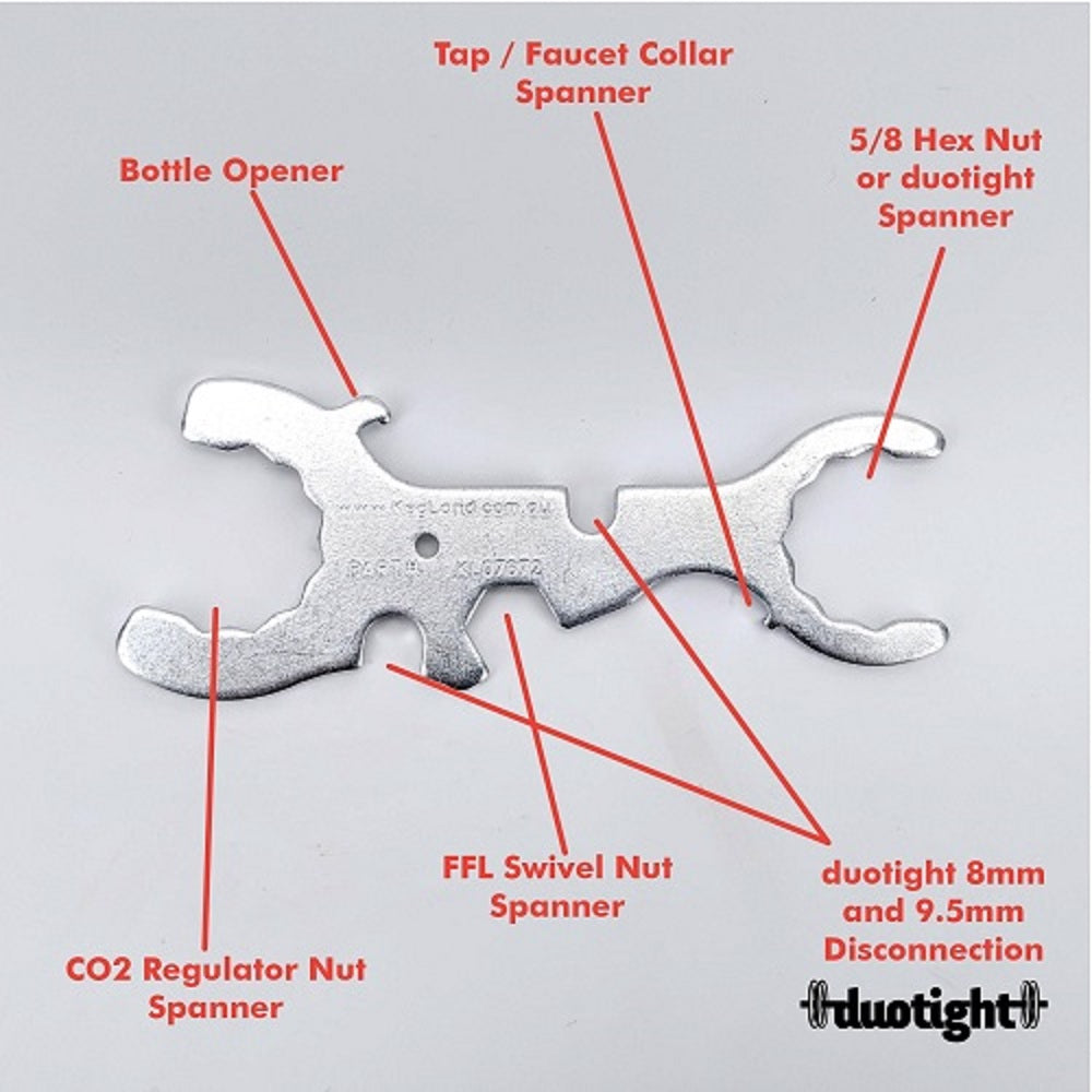 TAP WRENCH & HEX NUT SPANNER