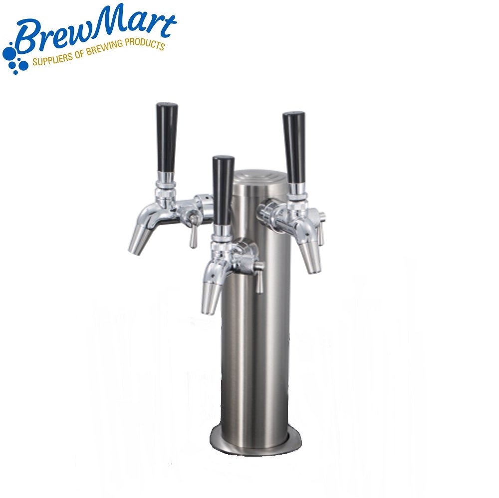 TOWER - 3 TAP BLACK NUKATAP