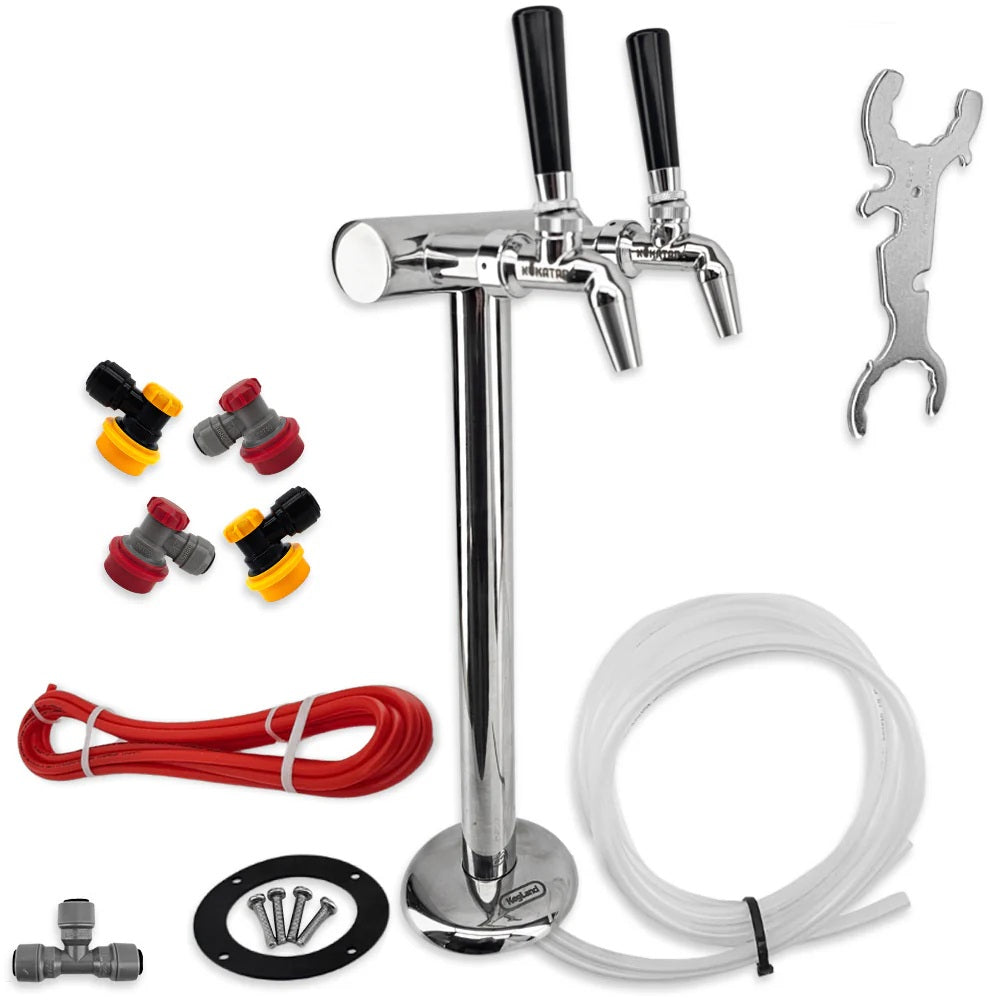 KEGERATOR X - 2 TAP SUPER SLIM GRANDE