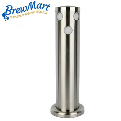 TOWER - 3 HOLE STAINLESS STEEL