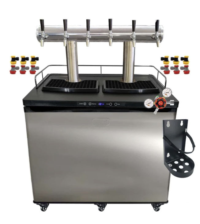 KEGERATOR SERIES X PLUS 6 TAP TT BAR