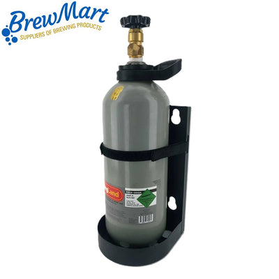 GAS BOTTLE HOLDER - KEGERATOR OR WALL MOUNT