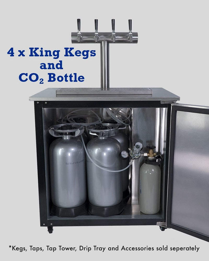 KEGERATOR SOLSTICE 6 KEG 240/12V FRIDGE