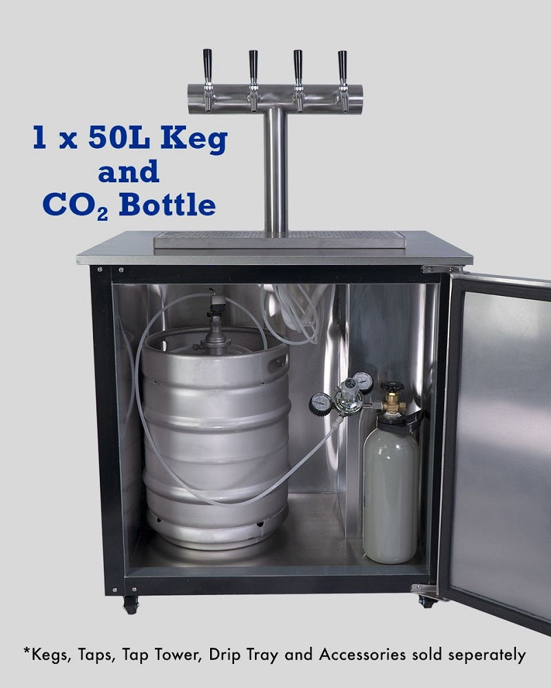 KEGERATOR SOLSTICE 6 KEG 240/12V FRIDGE